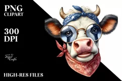 Cow Funny Big Eyes Large Goofy Smile Product Image 1