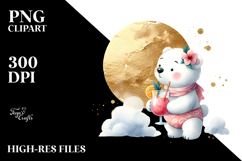 Beachwear Polar Bear PNG Product Image 2