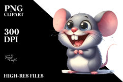 Unique Mouse Clipart Design Product Image 2