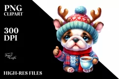 Expressive Baby Bulldog PNG Product Image 3