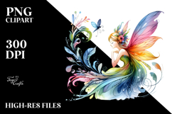 Vibrant Cute Fairy PNG Product Image 2