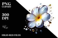 Abstract Primrose Splash PNG Product Image 2