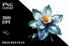 Glossy Daffodil Made of | Sublimation | Clipart Product Image 3