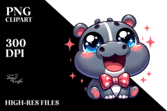 joyful Hippo PNG Product Image 2