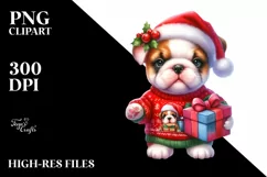 Expressive Baby Bulldog PNG Product Image 3