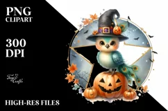 Digital Painting of Peacock for Halloween, High-Quality PNG Product Image 1