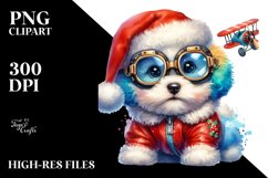 Expressive Baby Bichon Frise PNG Product Image 1