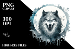 Simple Werewolf PNG Product Image 2