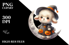 Cute Baby Lamb Halloween Image Product Image 2