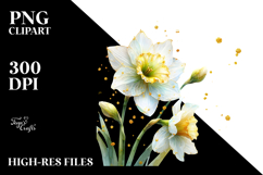 Narcissus with Metalic Insertions Product Image 2