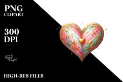 Colorful Heartglass, High-Res PNG Product Image 2