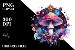 Celestial Mushroom PNG Product Image 2