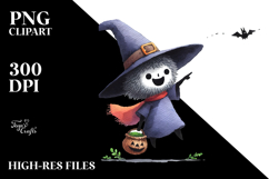 Funky Witch Image, High-Res PNG Product Image 2