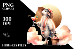 Hipster Lamb PNG Product Image 2