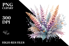 Pastel Stained Heather, Transparent PNG Product Image 2
