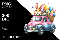 Car with Easter Eggs Product Image 2