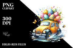 Car with Easter Eggs Product Image 2