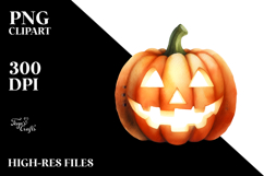 Simple JACK-O&#039;-LANTERN PNG Product Image 2