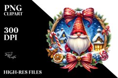 Vibrant Winter Gnome PNG Product Image 3