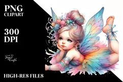 Scientist Baby Fairy with Goggles PNG Product Image 1