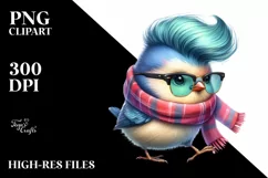 Contempt Baby Bird Running, High-Res PNG Product Image 1