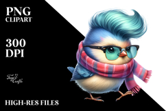 Contempt Baby Bird Running, High-Res PNG Product Image 2