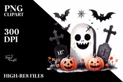 Funny Halloween Tombstone PNG Product Image 3