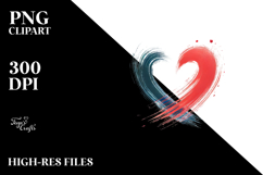 Digital Heart PNG Product Image 2