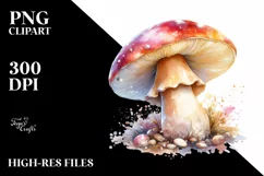 Shiny Mushroom PNG Product Image 1