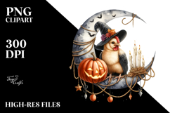 Chicken Dressed for Halloween, Festive PNG Product Image 2