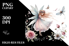 Whimsical Boho Fairy, Transparent PNG Product Image 2