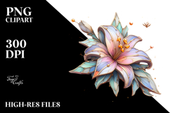 Elegant Lily, Transparent PNG Product Image 2