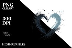 Simple Painted Heart Art Product Image 2
