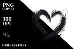 Simple Painted Heart Art Product Image 2