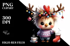 Expressive Baby Chicken, High-Res PNG Product Image 1