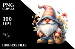 Cute Gnome With Hat | Sublimation | Clipart Product Image 3