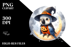 Cute Halloween Macaw, High-Res PNG Product Image 2
