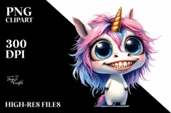 Expressive Funny Unicorn with Goofy Smile | SEO Friendly Product Image 3