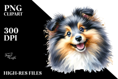 Baby Shetland Sheepdog, Transparent PNG Product Image 2