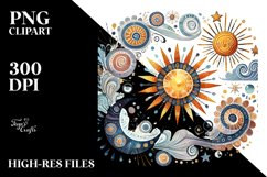Whimsical Sun PNG Product Image 2