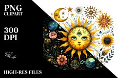 Whimsical Sun PNG Product Image 2
