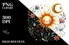 Whimsical Sun PNG Product Image 2