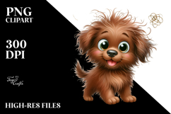 Watercolor Baby Chesapeake Bay Retriever PNG Product Image 2