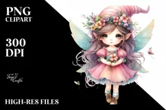 Whimsical Cute Fairy PNG Product Image 1