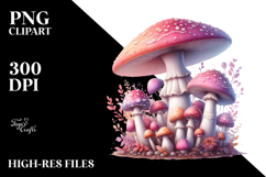 Glossy Mushroom PNG Product Image 2