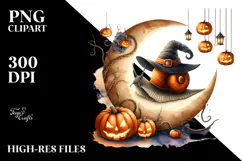 Snail Dressed for Halloween, Festive PNG Product Image 2