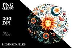 Whimsical Sun PNG Product Image 2
