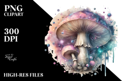 Mystical Mushroom PNG Product Image 2