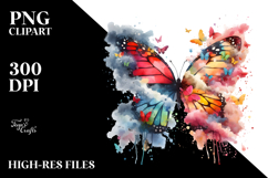 Vibrant Monkey Made of Flowers PNG Product Image 2