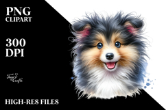 Adorable Baby Collie, High-Res PNG Product Image 2